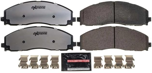 PowerStop Z36 Carbon-Fiber Ceramic Brake Pads and Installation Hardware