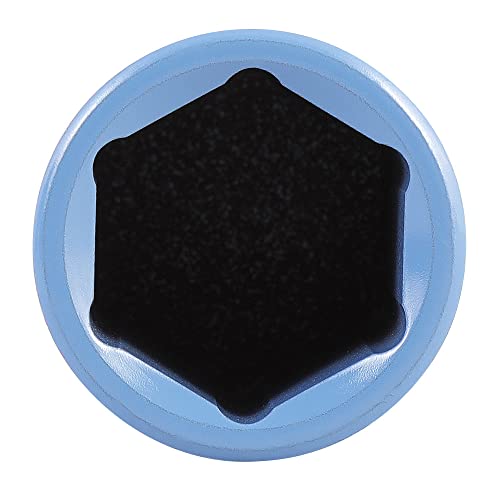 Image of AFF Torque Limited Socket, 1 /2 inch Drive, 21mm, 100 ft /lbs, Sky Blue, 40222