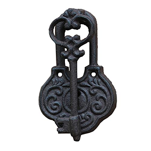 Battente Porta Antico In Ghisa | Set Da 2 | Stile Vintage Bronzo | Per Portone D'Ingresso - Foto 10