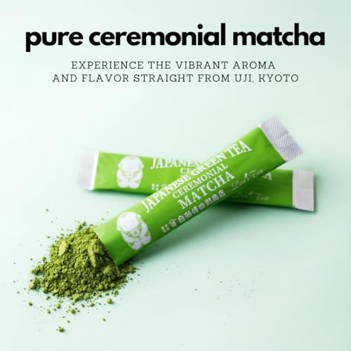 Té verde en sobres individuales ceremonial 12 unidades miniatura 3