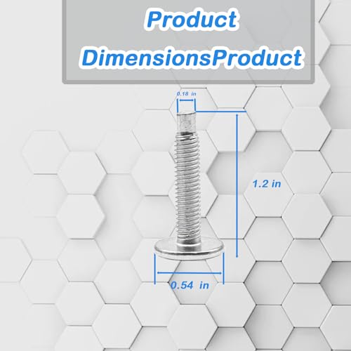 10Pcs Load Center Cover Screws Compatible with Siemens ECTS2, Electrical Panel Screws for QO and Homeline, Murray Load Centers, Zinc Electrical Panel
