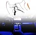L2R for Toyota RAV4 XA50 (2019-2025) LED Car Interior Center Console Dashboard Light Bar with On & Off Switch Lamp Kit Strip Accessories 3 PCS (Deep Blue)