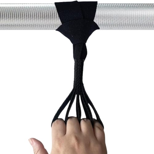 Befeixue Fingerkraftstränare – 4-fingerhandtag träningsband – greppkraft tränare | för idrottare sport gym ringar hemträning boxning baseball tennis simning