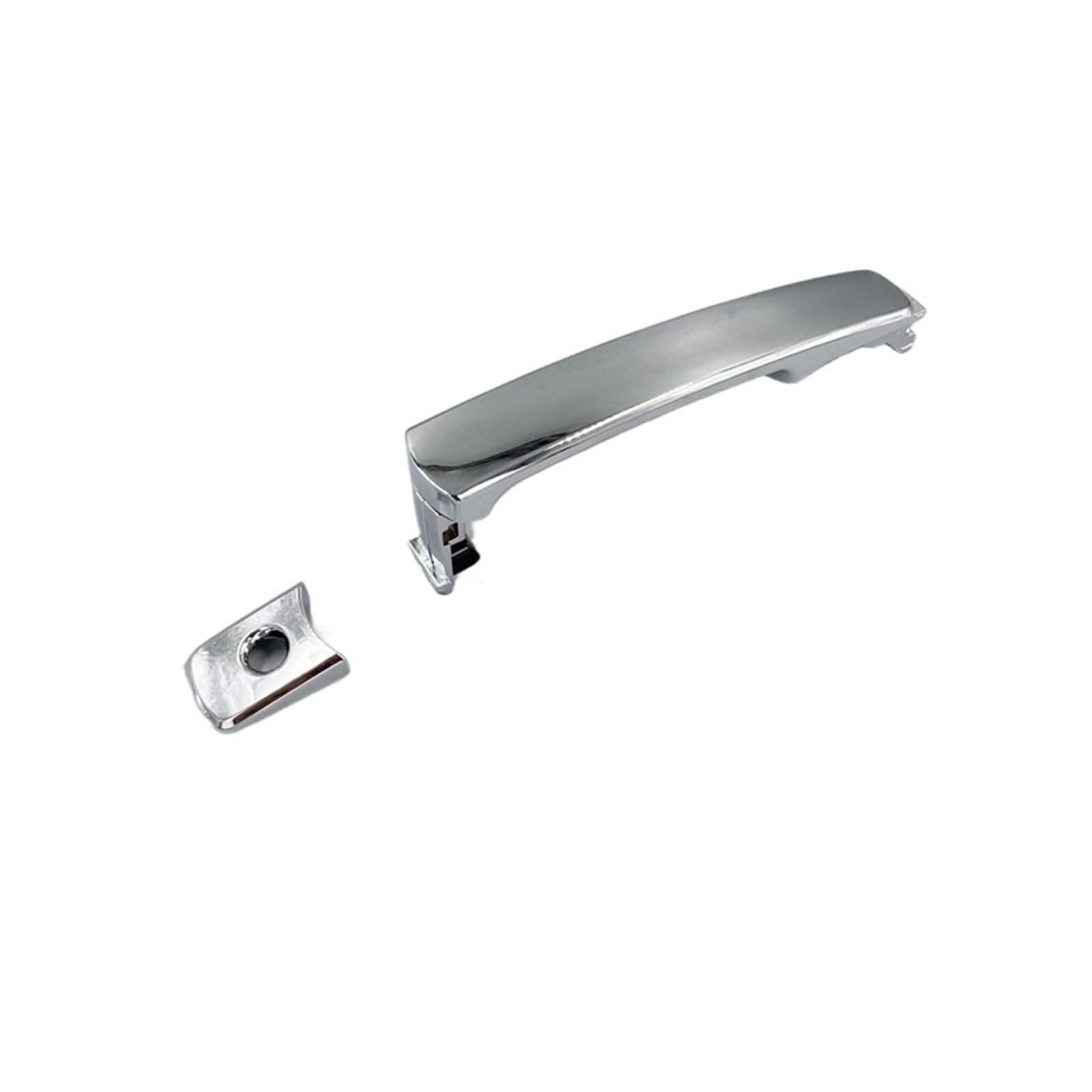 Tingyus Have Hole Type Car Outer Door Handle For Nissan For Rogue 2008-2011 For Murano 2003-2008 Car Door Outer Handle Chrome(Have Hole Type)