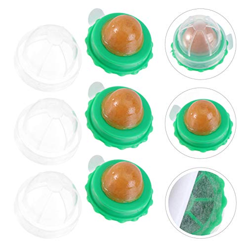 TEHAUX Bola de doces para gatos - 3 peças de lanche para gatos lambendo bola de açúcar, bola de pare