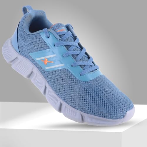 Image of SPARX SM-9046 Men's Sports Shoes | High-Grip Sole, Soft Cushioning & Stylish Lace-Up Design