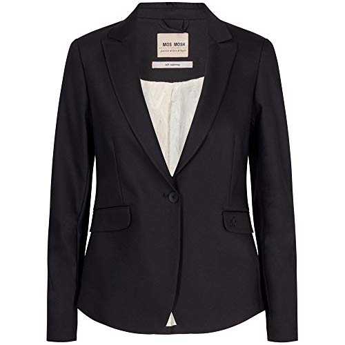 Mos Mosh Blazer Blake Night Sustainable 42 Schwarz