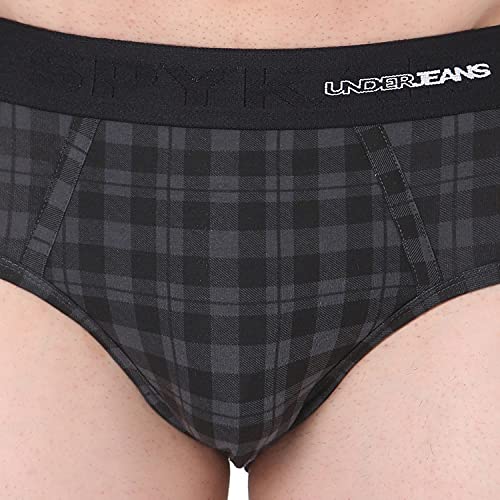 Image of Underjeans Men's Cotton Blend Regular Fit Brief