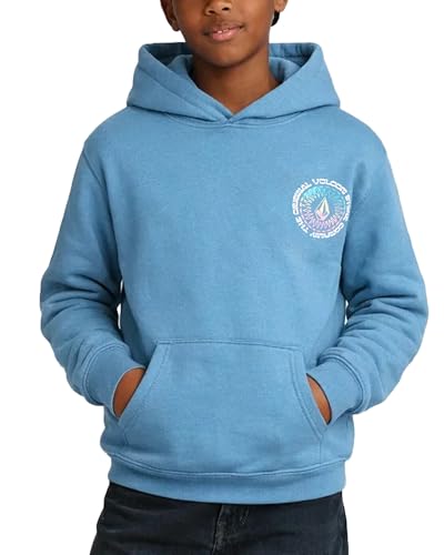 Image of Volcom Boys Hoodie - Long Sleeve Pullover Graphic Hoodie Sweatshirt - Warm Casual Hoodies for Boys (8-20)
