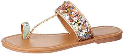 Carlton London Womens Cll-6763 Slingback Flat Sandal, MULTI, 5 UK (B0B6PFVL6R) Amazon Price History, Amazon Price Tracker