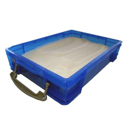 Small 4 Liter Portable Sand Tray with Lid