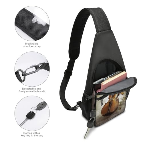 Bolso tipo bandolera ligero para senderismo y viajes miniatura 4