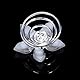 Zeayebsr 10 Haarspiralen mit weißen Blumen, Hochzeitshaarschmuck, Brauthaarspangen