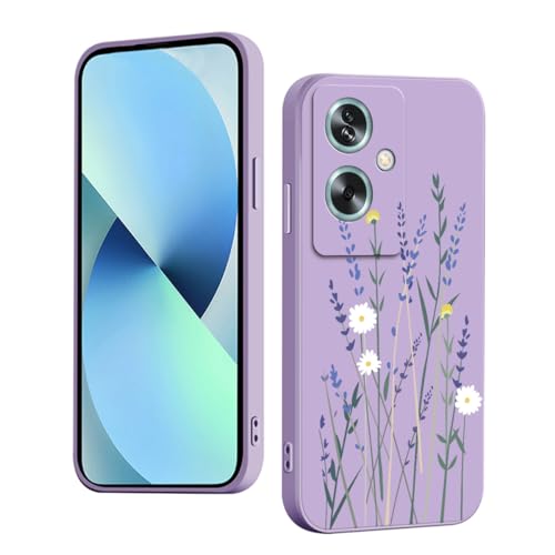 WOKEZ Blommönster Telefonfodral för Oppo A79 5G - Ultratunn Silikon