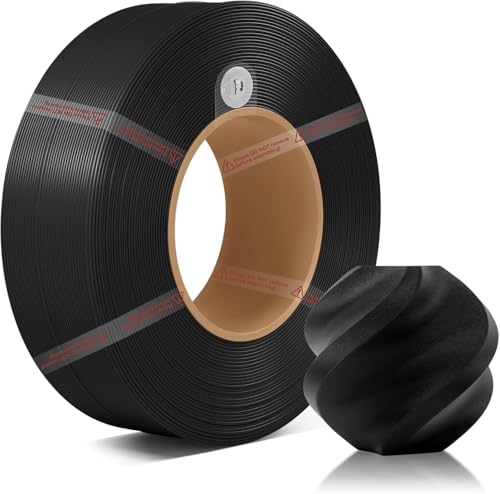 Image of 3IDEA Bambu Lab PLA Tough+ 3D PrintingFilament, 1.75mm, Without Spool 1KG, Black