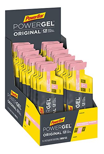 PowerBar PowerGel Original | 41g Pouch x 24 Gels | Endurance Energy C2MAX