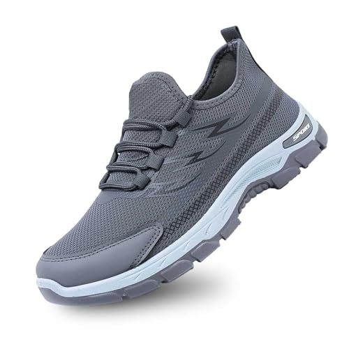 Generisch 2026 Hombres Primavera Verano Moda Transpirable Color Sólido Zapatos Casuales Cómodos Zapatos Deportivos Ligero Zapatos Elegantes Hombres 47, gris, 43 EU Generisch 2026 Hombres Primavera Verano Moda Transpirable Color Sólido Zapatos Casuales Cómodos Zapatos Deportivos Ligero Zapatos Elegantes Hombres 47, gris, 43 EU
