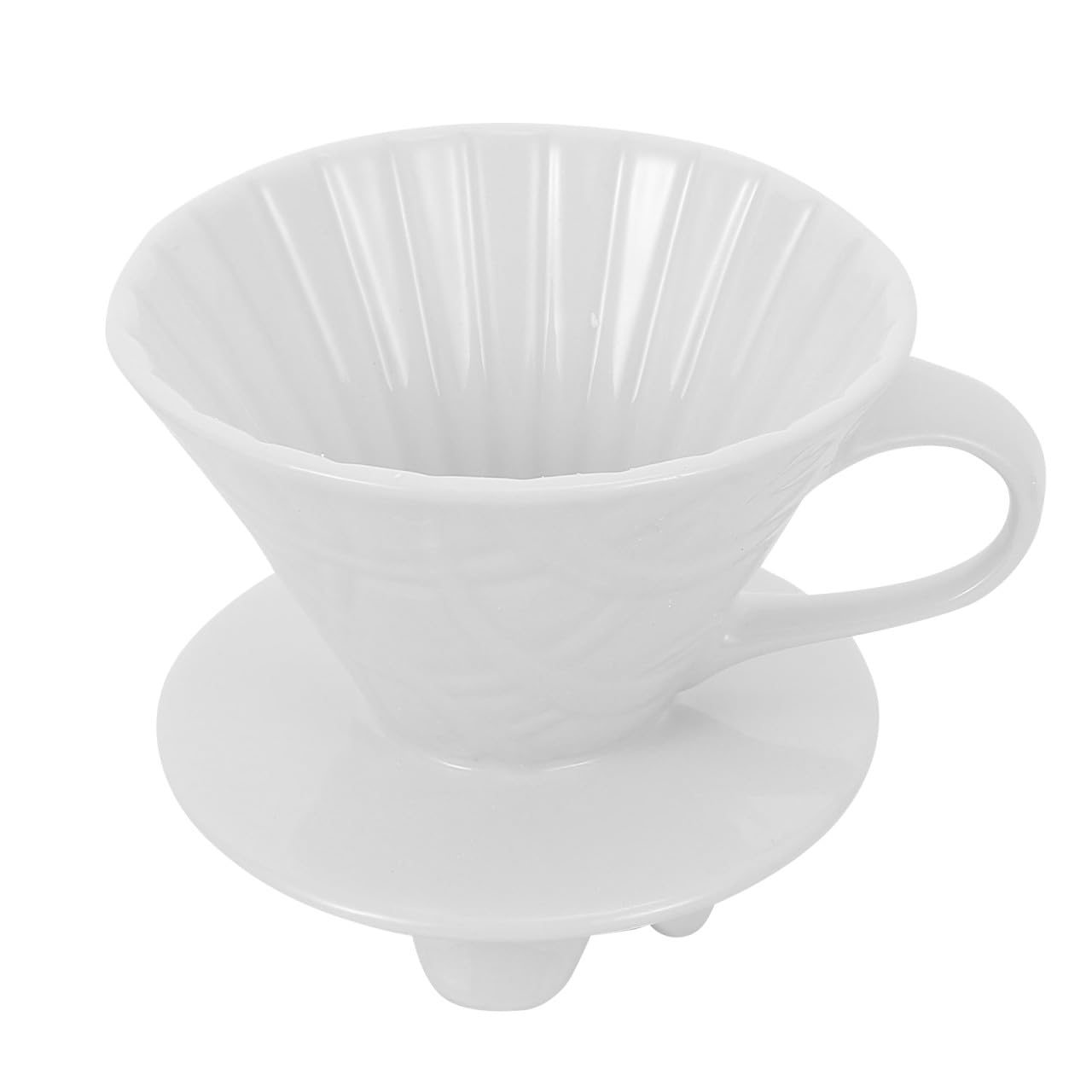 Embudo De Cerámica Filtro Café Taza De Filtro Diseño Elegante Ligero y Portátil