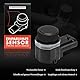 Frankberg Parksensor Vorne Kompatibel mit A3 8P1 1.2L 2003-2012 T.i.g.u.a.n 5N 1.4L 2007-2018 T.o.u.r.a.n 1T1 1T2 1.4L 2003-2010 T.o.u.r.a.n 1T3 1.2L 2010-2015 Replace# 1T0919275A