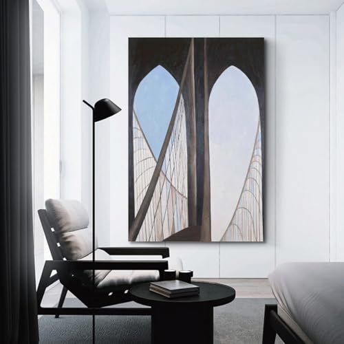 Toile Georgia O'Keeffe Brooklyn moderne pour decoration de bureau - 3