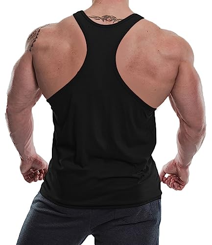 Image of THE BLAZZE Men's Cotton Sleeveless Tank Tops Gym Vest for Mens
