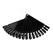 Produktbild 24 Stk Nail Art Tips Stick Display Nagellack Praxis - Schwarz