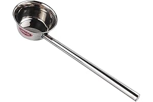 Homyl Hotel Stainless Steel Long Handle Water Spoon