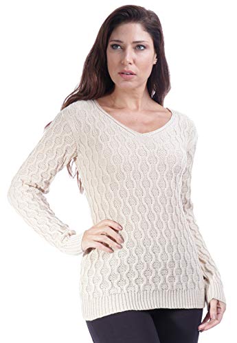 Blusa Tricot Amazonia Vital Colmeia Cor:Bege;Gênero:Mulher;Tamanho:Único
