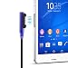 BlueFire 3FT Magnetic Charging Cable with LED for Sony Xperia Tablet Z3 Compact / Z3 Z2(Purple)