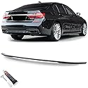 BaoHYeS Auto Heckspoiler für BMW 7er G11 G12 2014-2017, Spoiler ABS Heckspoiler ABS Heckspoiler Flügeldekoration