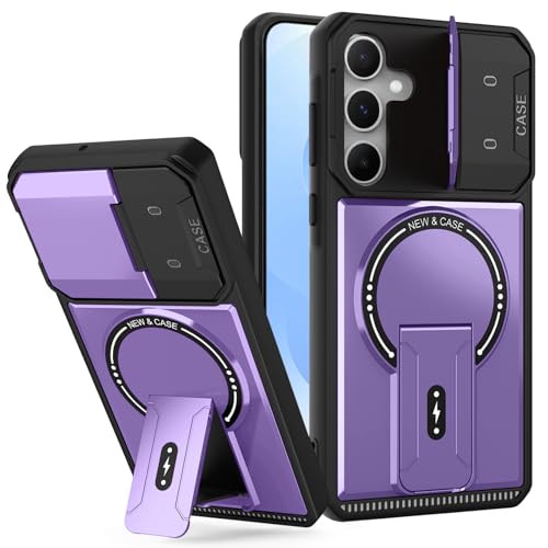 Coque Samsung S25 anti-chocs blindée à induction et cache objectif