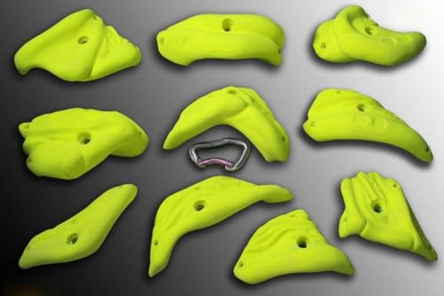 Alien Jugs L Move-it-Climbingholds set prises escalade orange néon grand format