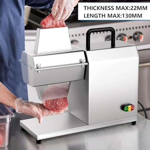 Elektrischer Fleischklopfer, Edelstahl, robuste Steak-Würfelmaschine für Rind, Truthahn, Huhn, Schweinefleisch