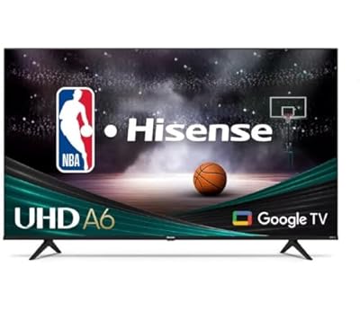 Hisense 50" 4K UHD Smart Google TV Dolby Vision HDR - 50A6H4
