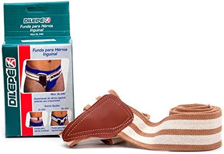 Dilepé Cinta Funda Para Hérnia Inguinal Lado Esquerdo