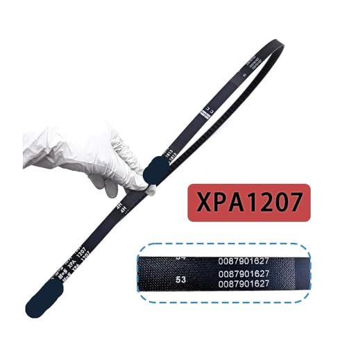 Correa de transmision mecanica XPA1157 trapezoidal dentada para poleas 6