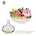 WEKADRIN Ceramic Baking Bowl with Lid Elegant Porcelain Ramekin for Pudding Fruit Salad and Snacks Storage Lightweight and Easy to Clean for All Ages