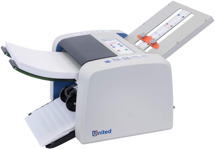 F100 Automatic Paper Folding Machine, 200 Sheets, Letter and Legal Size