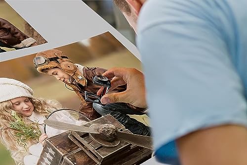 P&L ART. Personalized Custom Canvas Prints: Photo On Canvas Transform Your Photos into Stunning Framed Wall Art Digitally Printed Photo To Canvas Ideal for Home Decor Gifts Keepsakes Beige 24X36