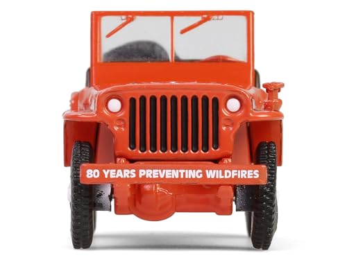 1944 MB Red Smokey Bear escala 1:64 modelo coleccionable miniatura 4