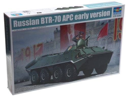 Russian BTR 70 APC Early Version Trumpeter 01590 Maquette Char Russe