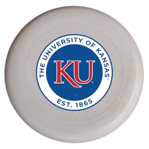 Kansas Jayhawks Frisbee Flying Disc Officially Licensed Circle Design