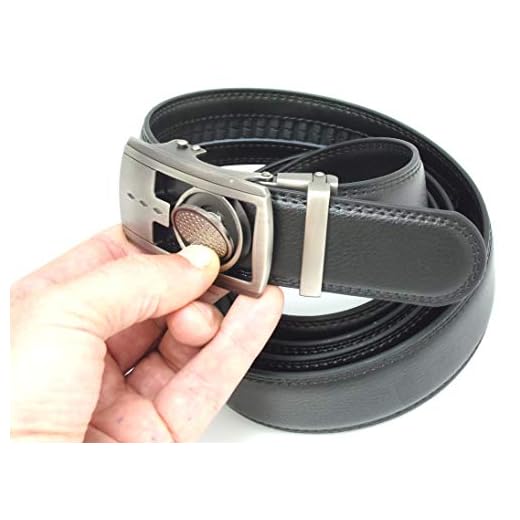 Golf Ball Marker Belt with Personalized Marker