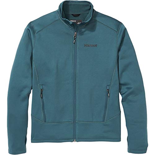 MARMOT Men's Olden Polartec Power Stretch Jacket - Breathable Fleece Midlayer with Thumbholes