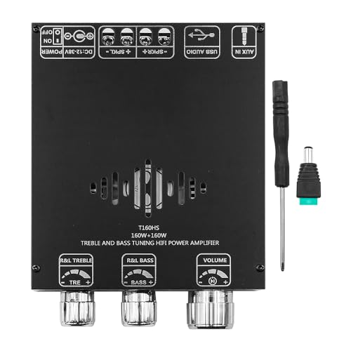 Module d'amplificateur de puissance audio avec caisson de basses et réglage aigus