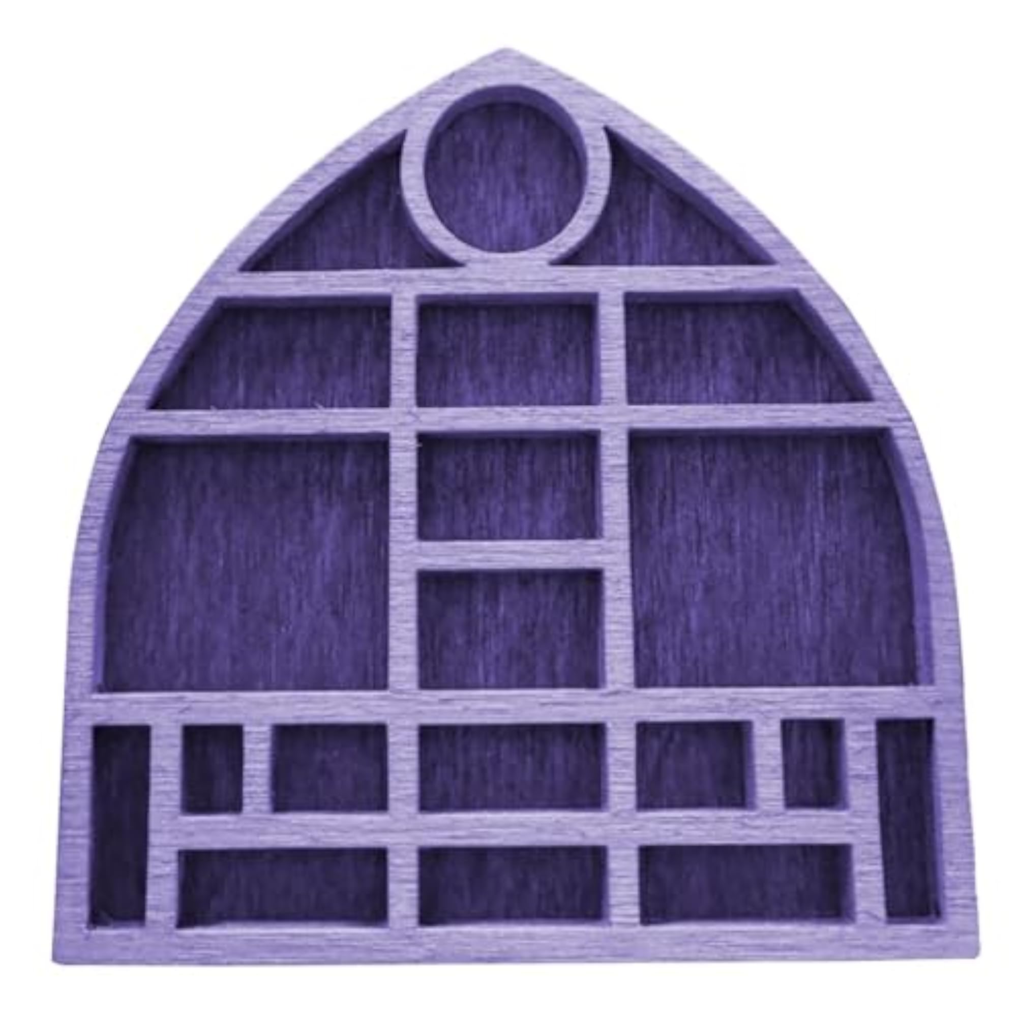 Miniature Trinket Shelf Home Decoration, Wooden Display Tray
