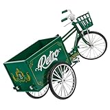 Décoration de bureau : avec sa forme réaliste de tricycle et son style rustique, cet ornement de tricycle artisanal est créatif et possède une fonction décorative
