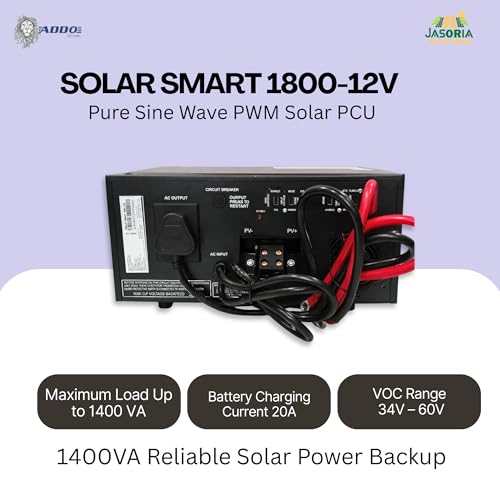 Image of Solar Smart 1800 12V PCU | PWM Sine Wave Home Inverter, DSPIC Technology Auto Changeover Wide Input Voltage Solar Power Conditioning Unit