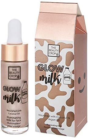 The Beauty Crop | Glow Milk Liquid Highlighter | Foundation Makeup Face Highlighter | Shimmer & Glow Enhancer | Natural Radiance In A Bottle| 10ml