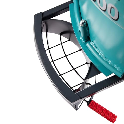 COLLOMIX Automatic Material Mixer - 32 Gallon Capacity Forced-Action Pan Mixer with Powerful 3.6 HP Mixing Motor & Built-in Dust Extraction Port - TMX1500